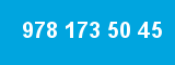 978 173 50 45 978 173 50 45
